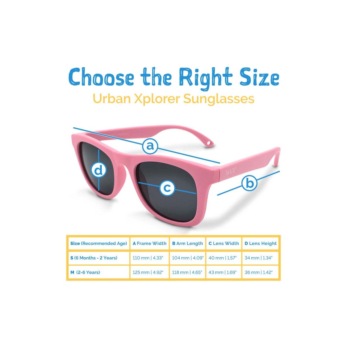 Urban Xplorer Sunglasses Classic Black Lenses - Sky Blue