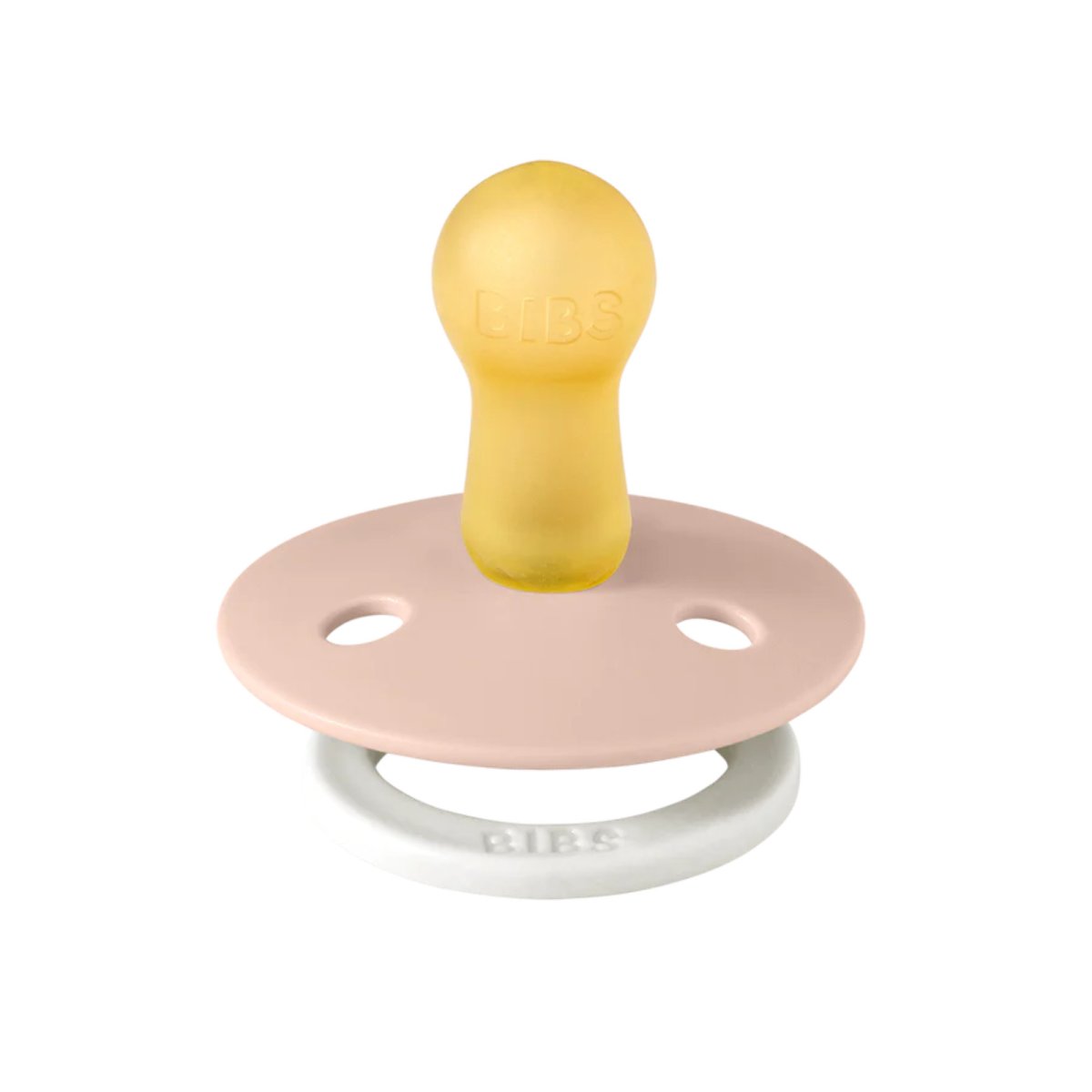 Original Colour Latex Pacifier 2 Pack - Blush Glow/Vanilla Glow