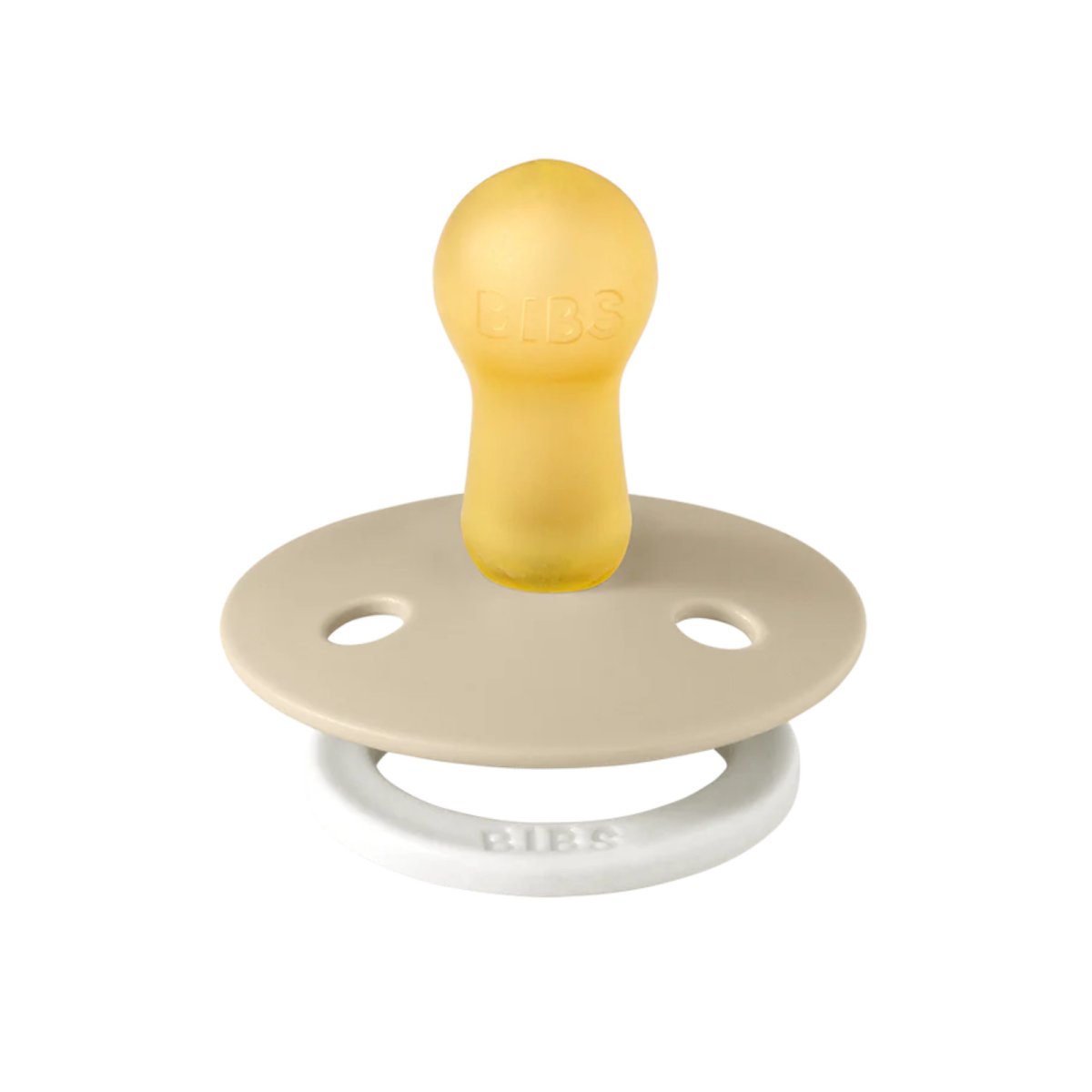 Original Colour Latex Pacifier 2 Pack - Blush Glow/Vanilla Glow