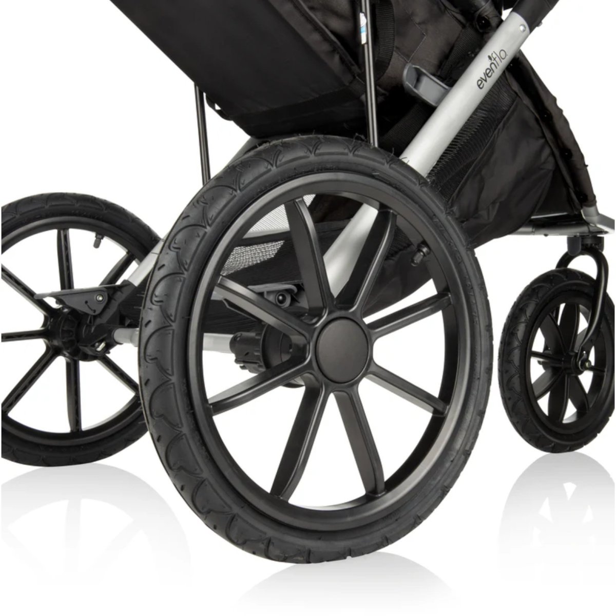 Victory Plus Jogging Stroller Travel System with LiteMax Infant Car Seat - Casual Grey