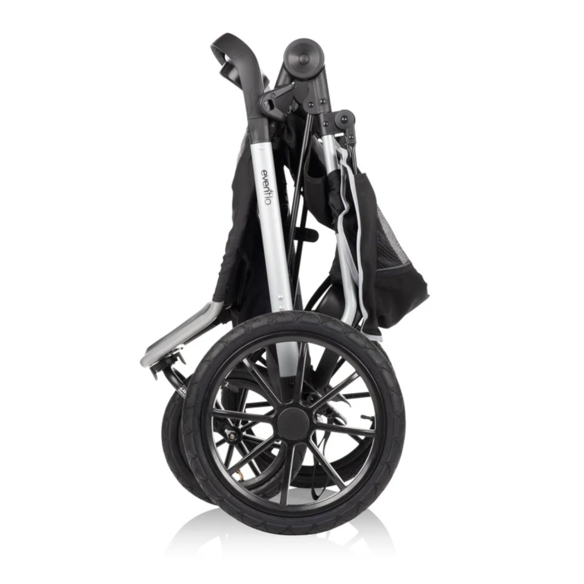 Victory Plus Jogging Stroller Travel System with LiteMax Infant Car Seat - Gray Scale