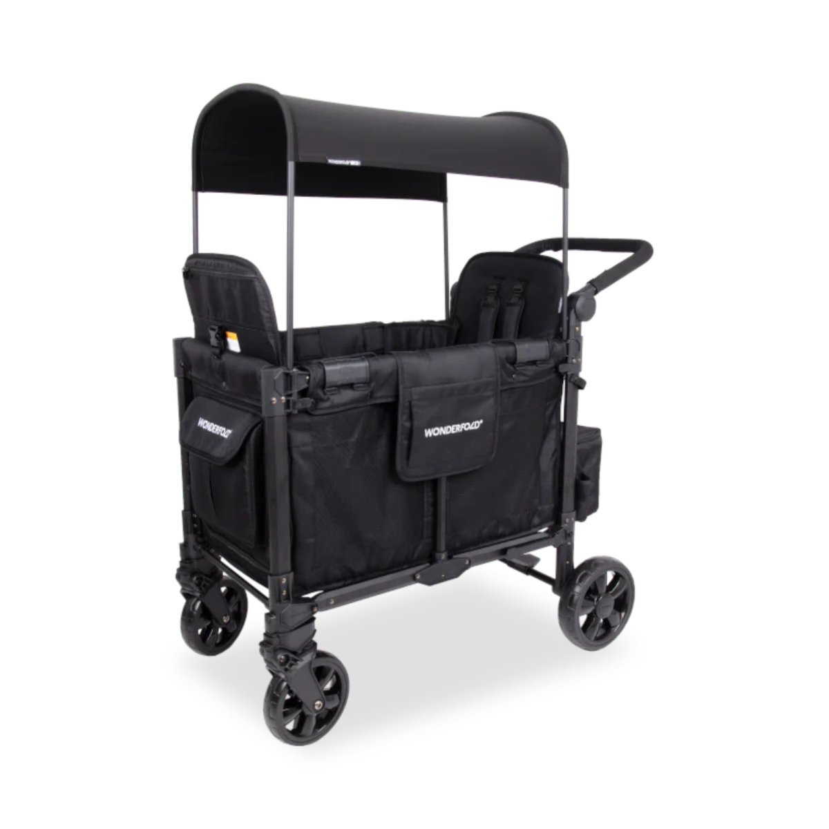 W2 Elite PRO Double Stroller Wagon - Black