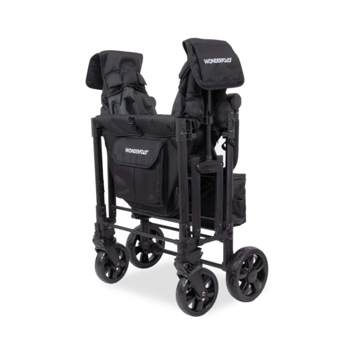 W4 Elite PRO Double Stroller Wagon - Black