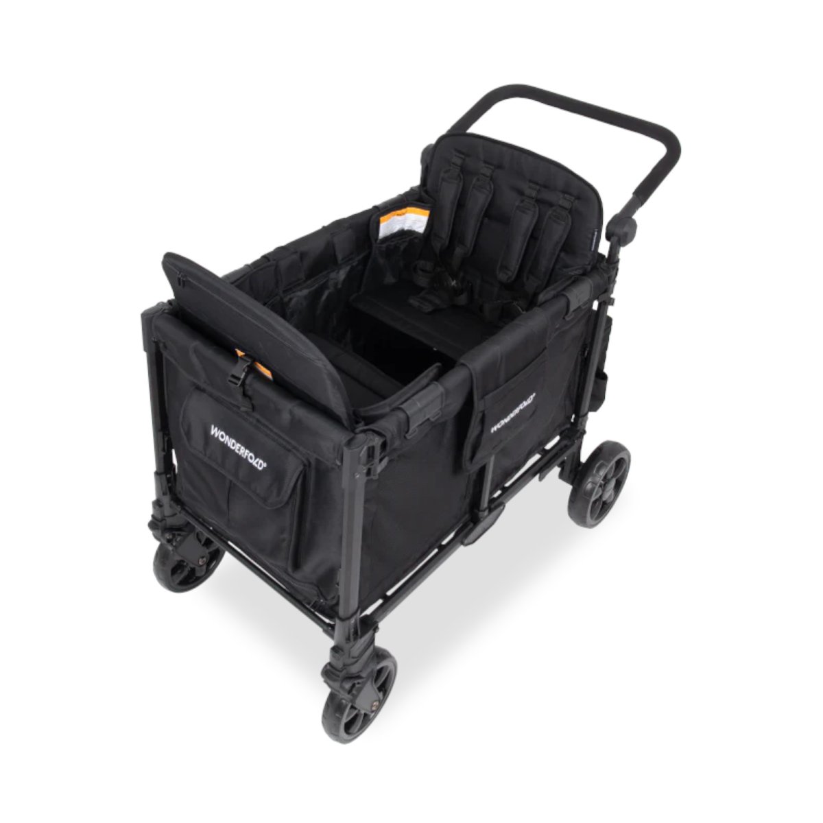 W4 Elite PRO Double Stroller Wagon - Black