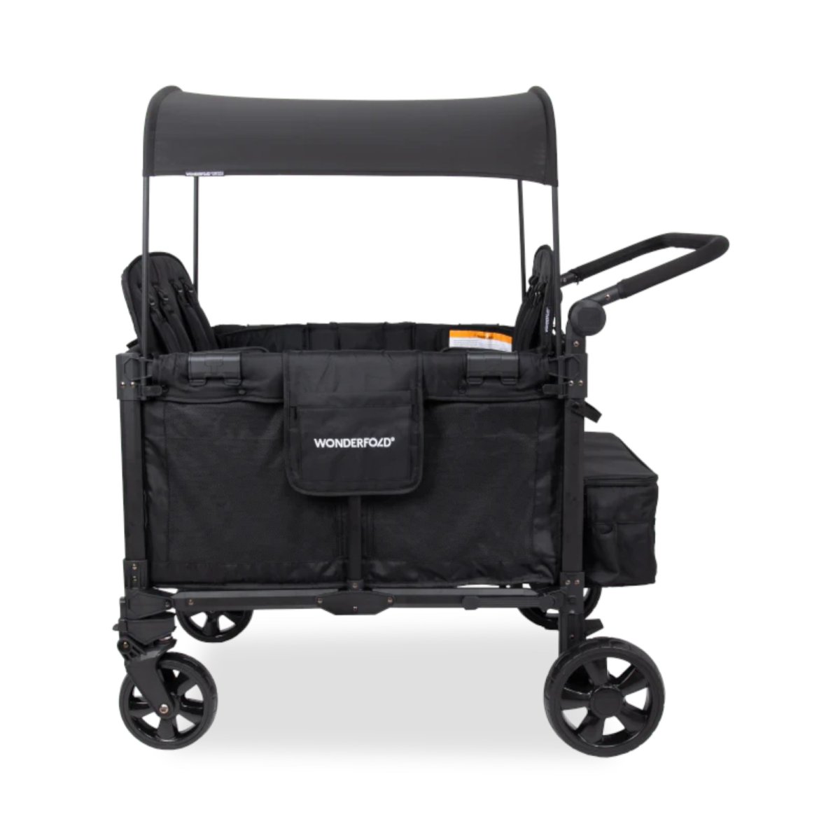W4 Elite PRO Double Stroller Wagon - Black