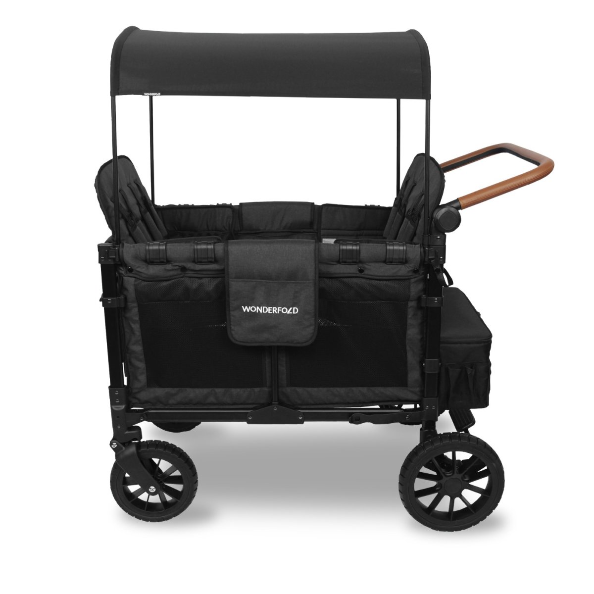 W4 LUXE Premium Quad Stroller - Volcanic Black