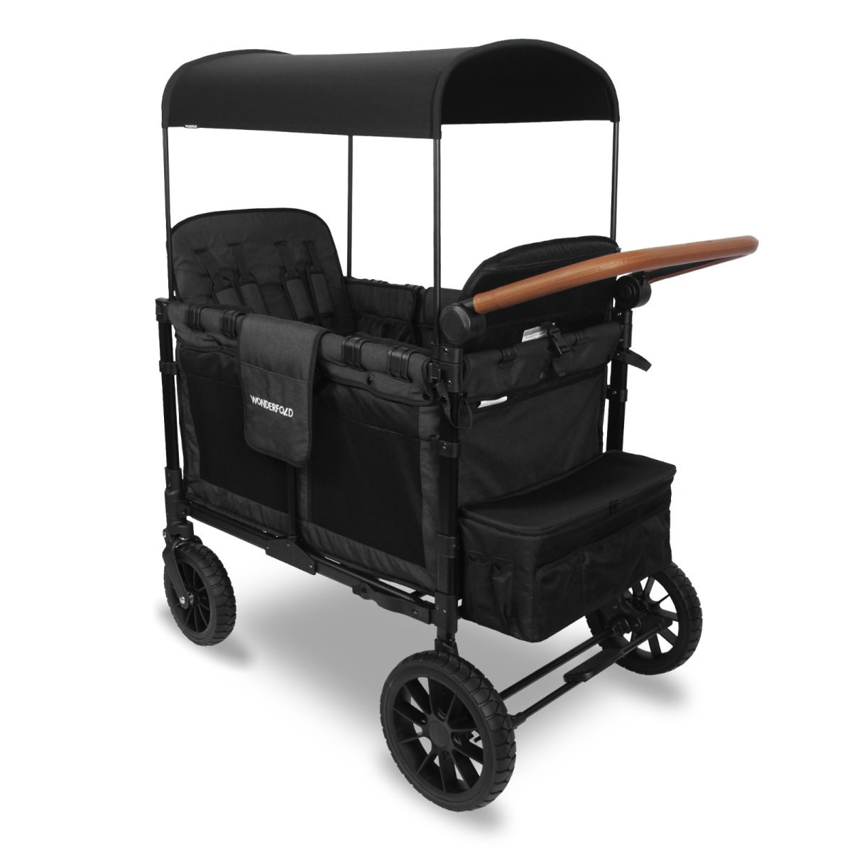 W4 LUXE Premium Quad Stroller - Volcanic Black