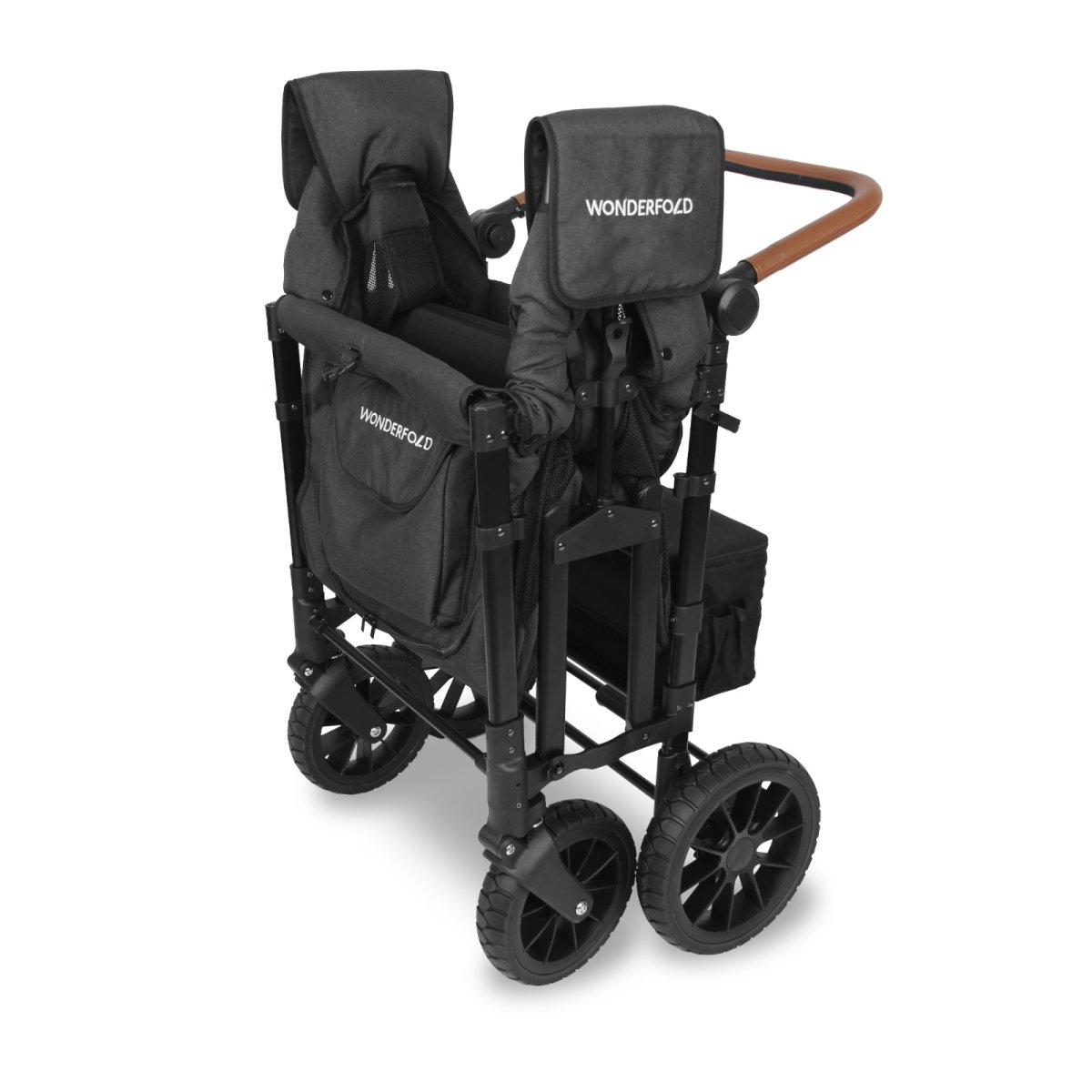 W4 LUXE Premium Quad Stroller - Volcanic Black