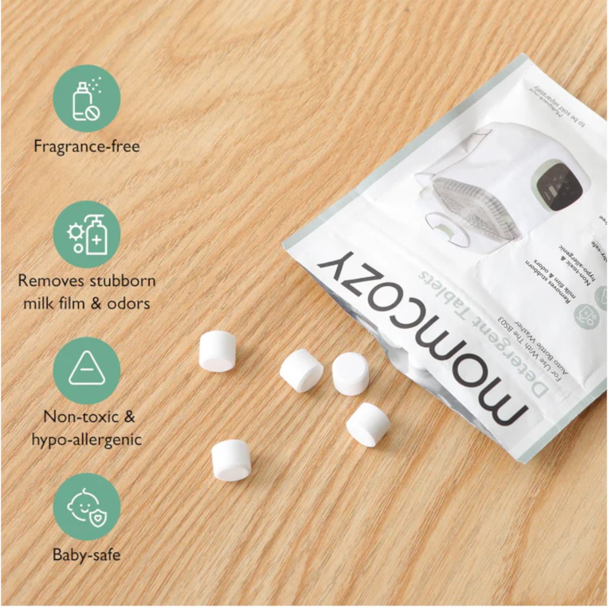 Washing Block for KleanPal Pro Bottle Washer - 120 Tablets
