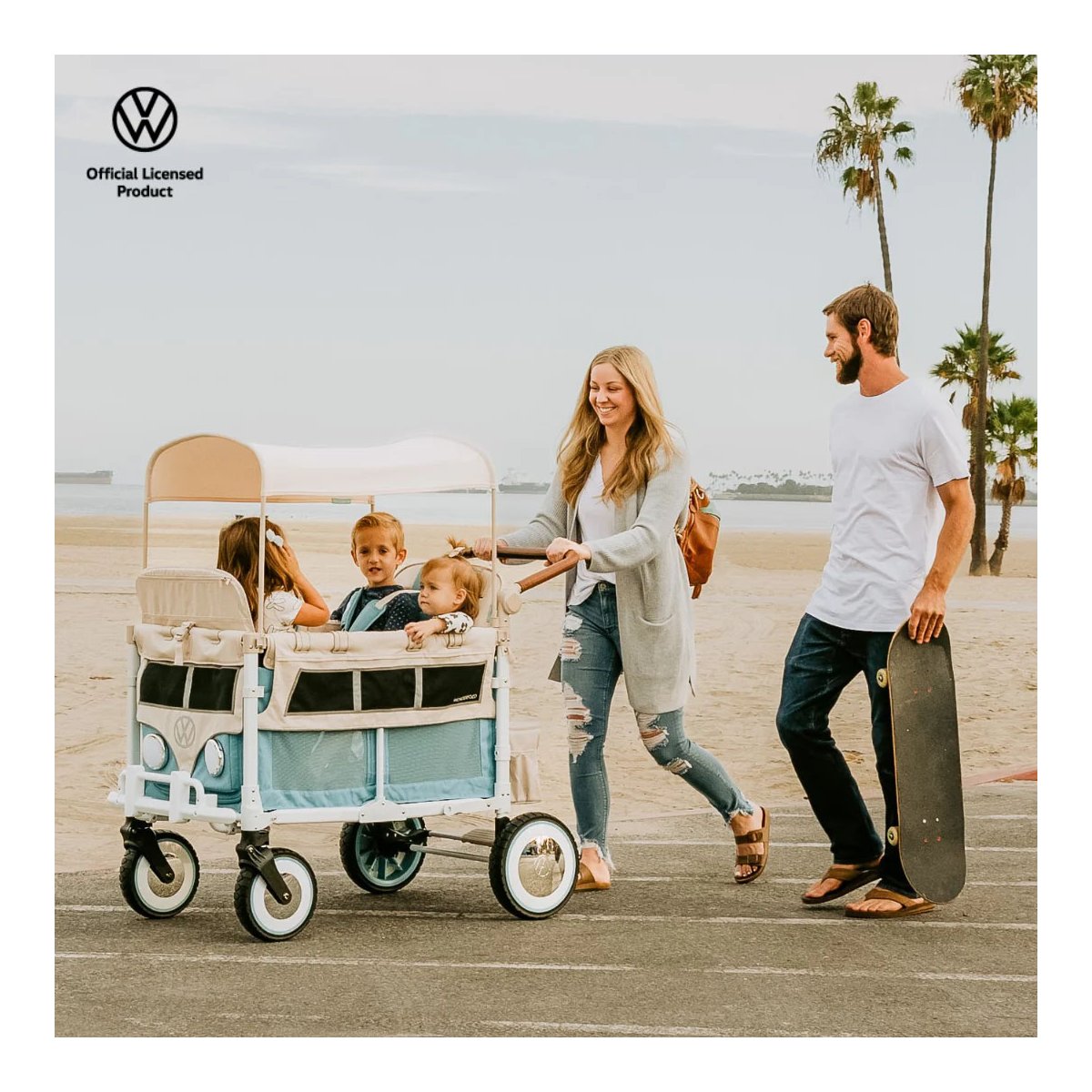 VW Edition Quad Stroller - Sage Green