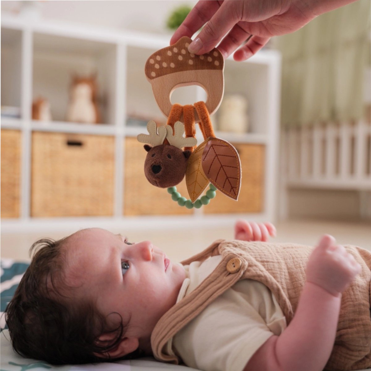 Wooden Rattle - Forest