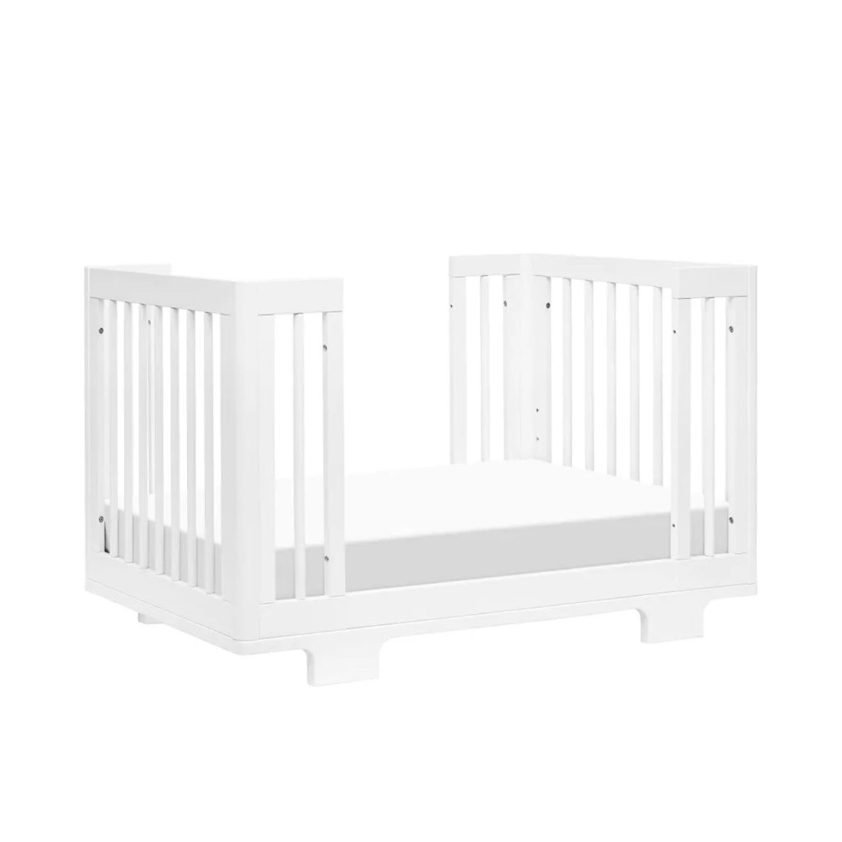 8 in 1 Convertible Crib with All Stages Conversion Kit - White