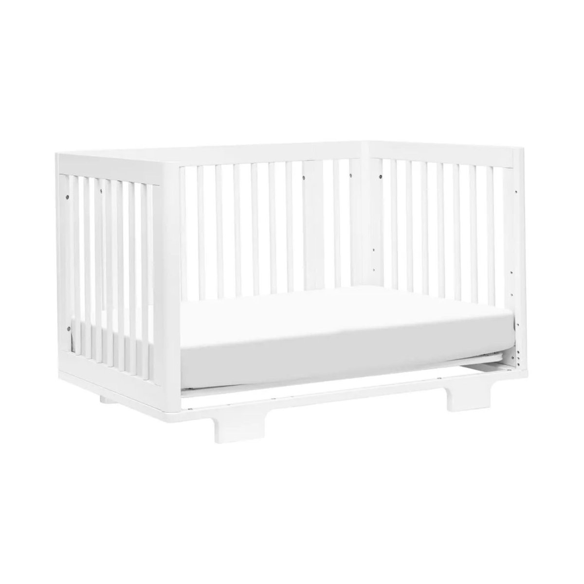 8 in 1 Convertible Crib with All Stages Conversion Kit - White