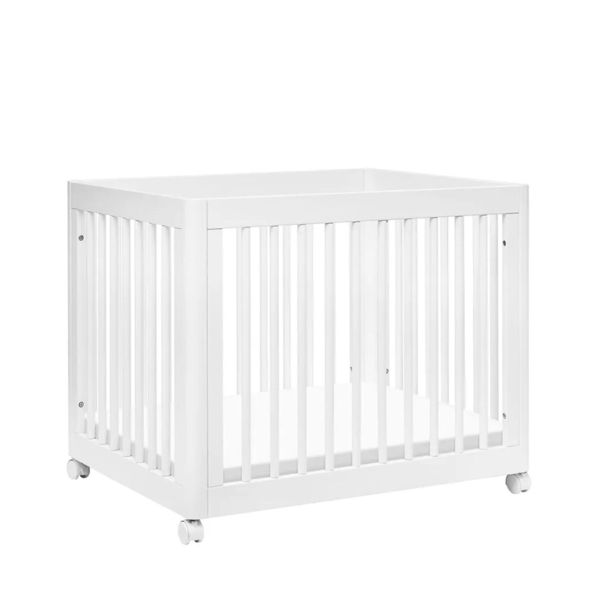 8 in 1 Convertible Crib with All Stages Conversion Kit - White