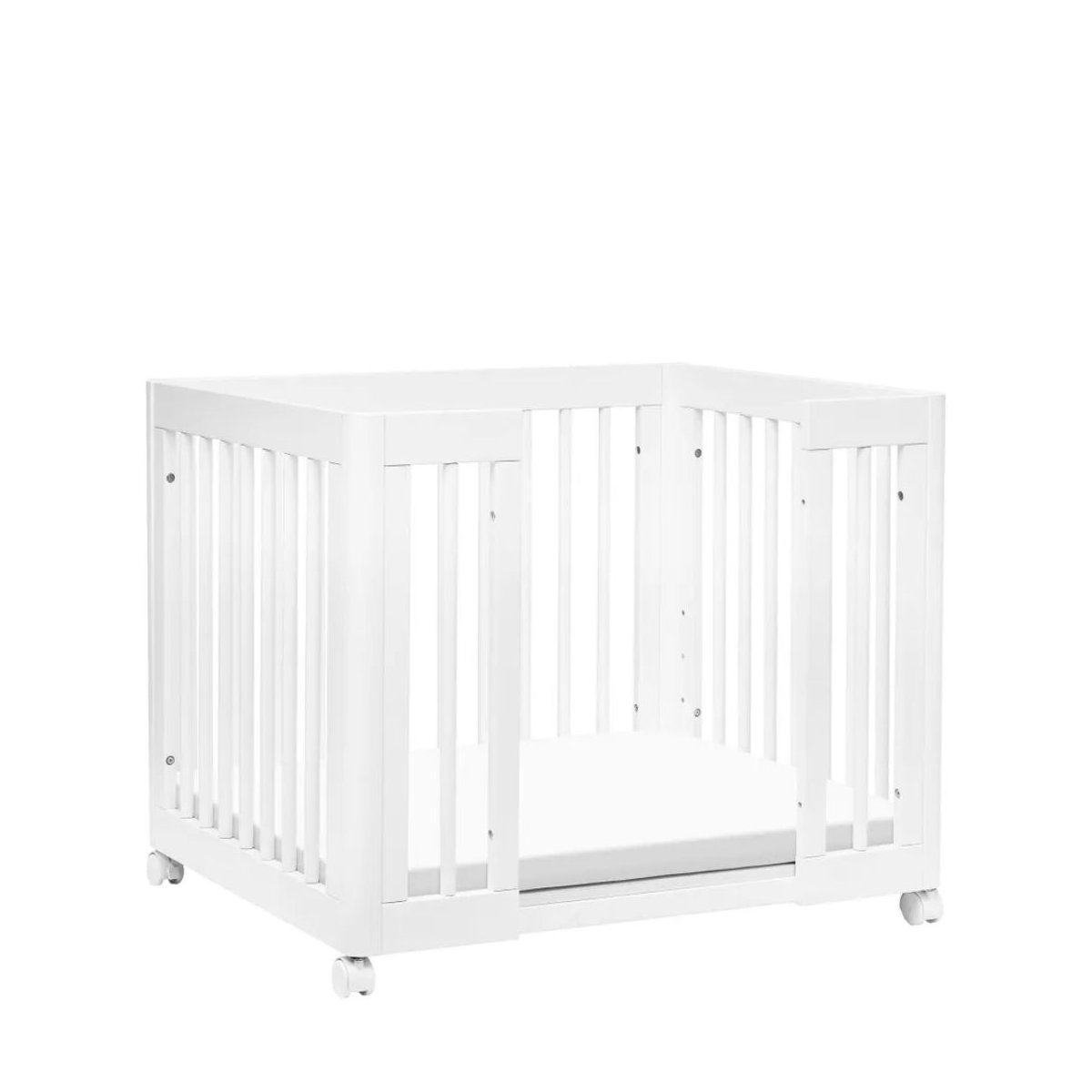 8 in 1 Convertible Crib with All Stages Conversion Kit - White
