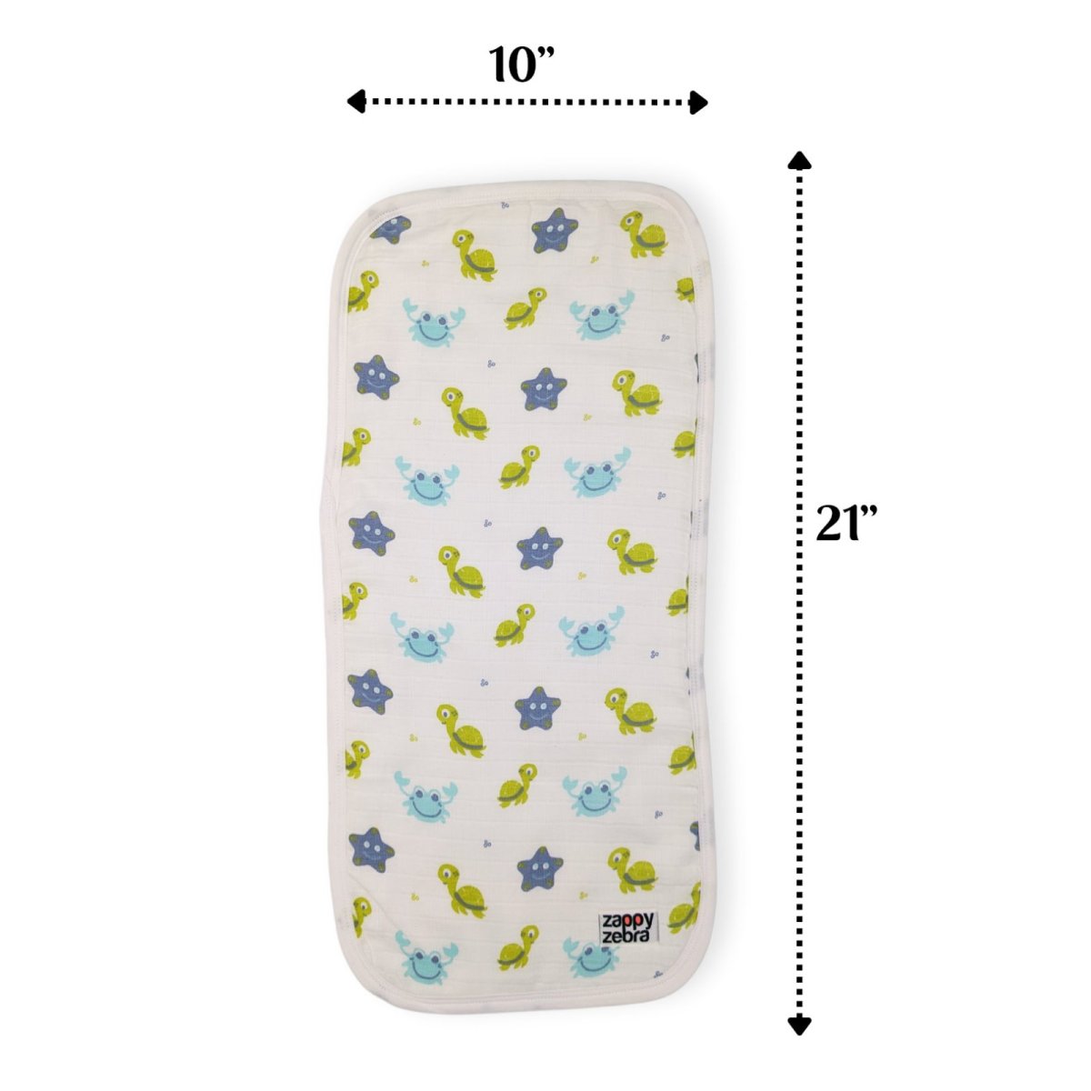 Muslin Burp Cloth Set - Yellow - 2 pack