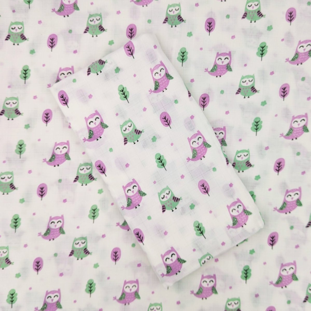 Muslin Swaddle - Opulent Owls