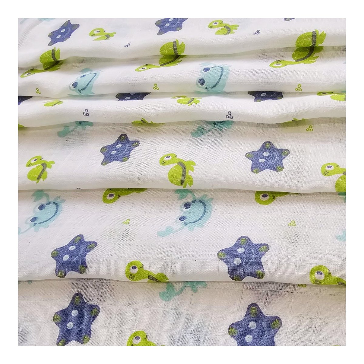 Muslin Swaddle - Sea Turtles