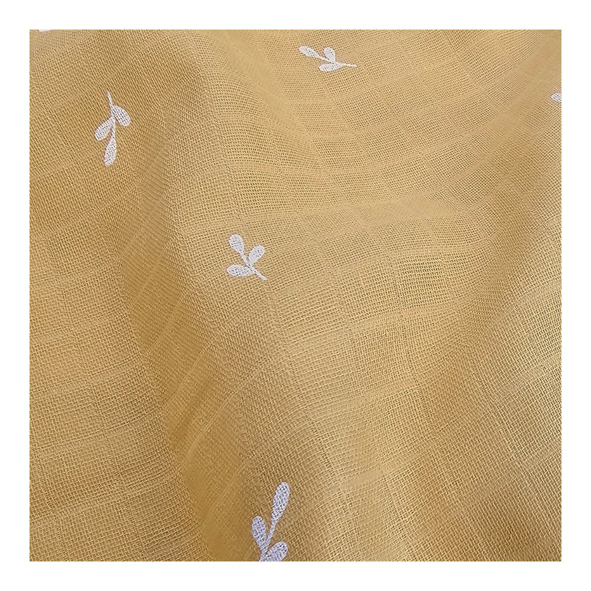 Muslin Swaddle - Yellow Ochre