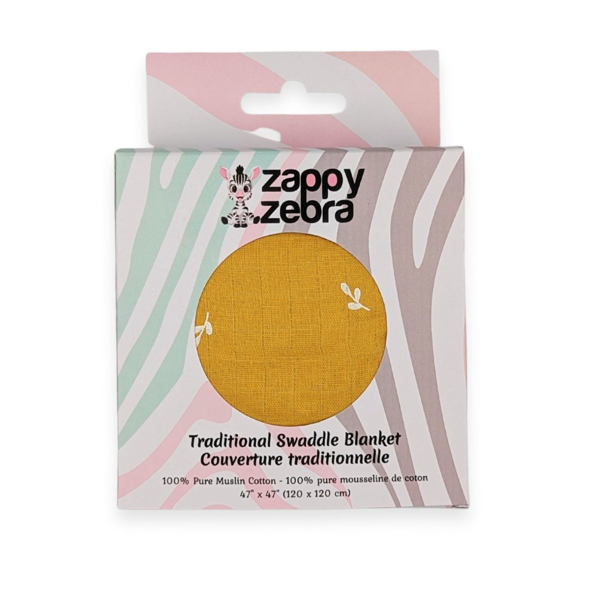 Muslin Swaddle - Yellow Ochre