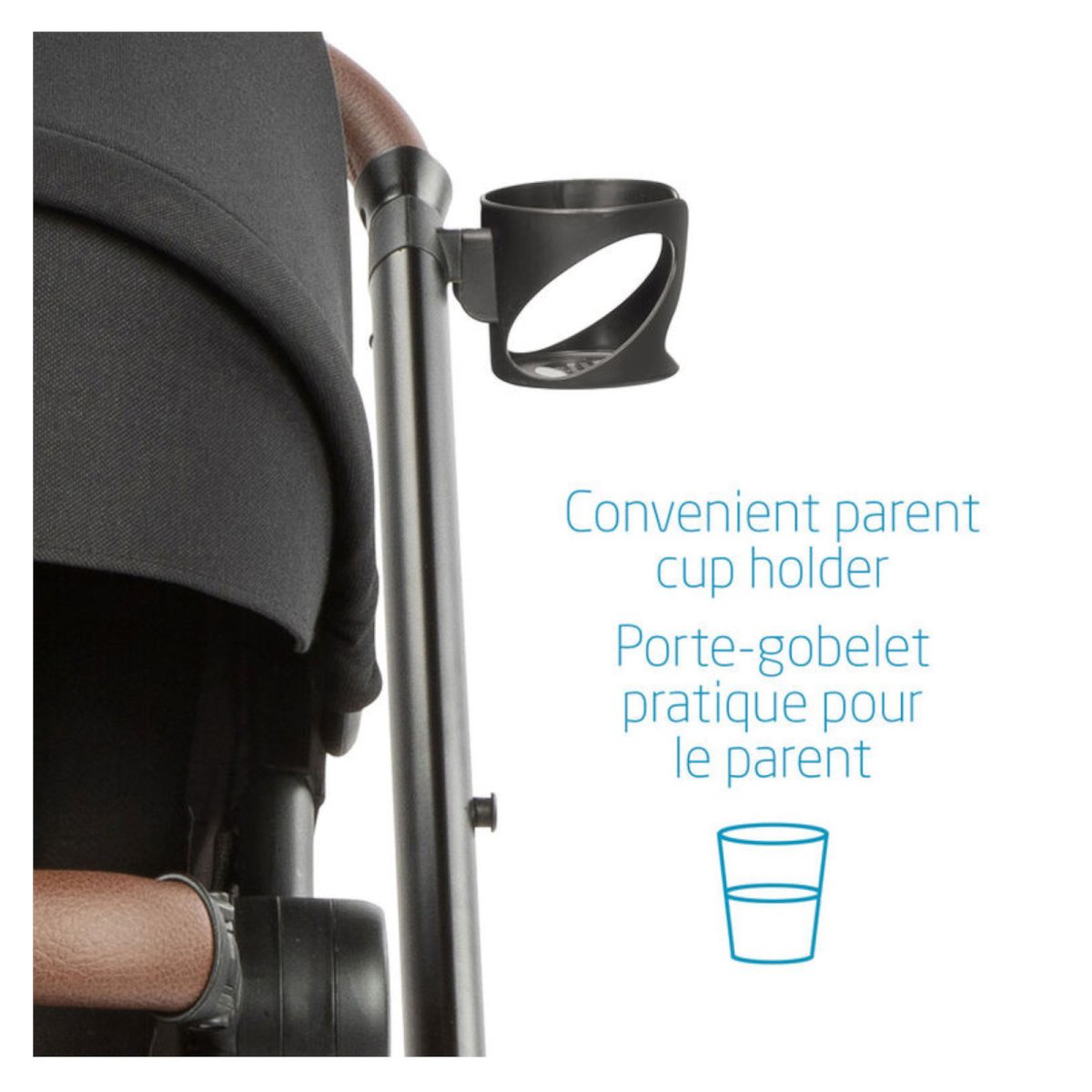 Zelia Luxe 5-in-1 Modular Travel System - Basalt Black