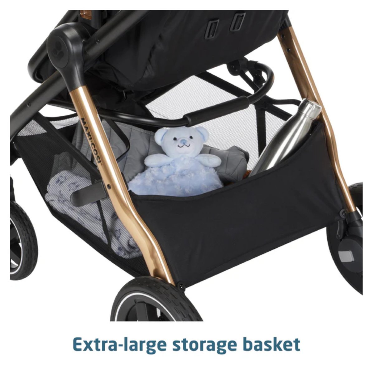 Zelia Luxe 5-in-1 Modular Travel System - New Hope Black