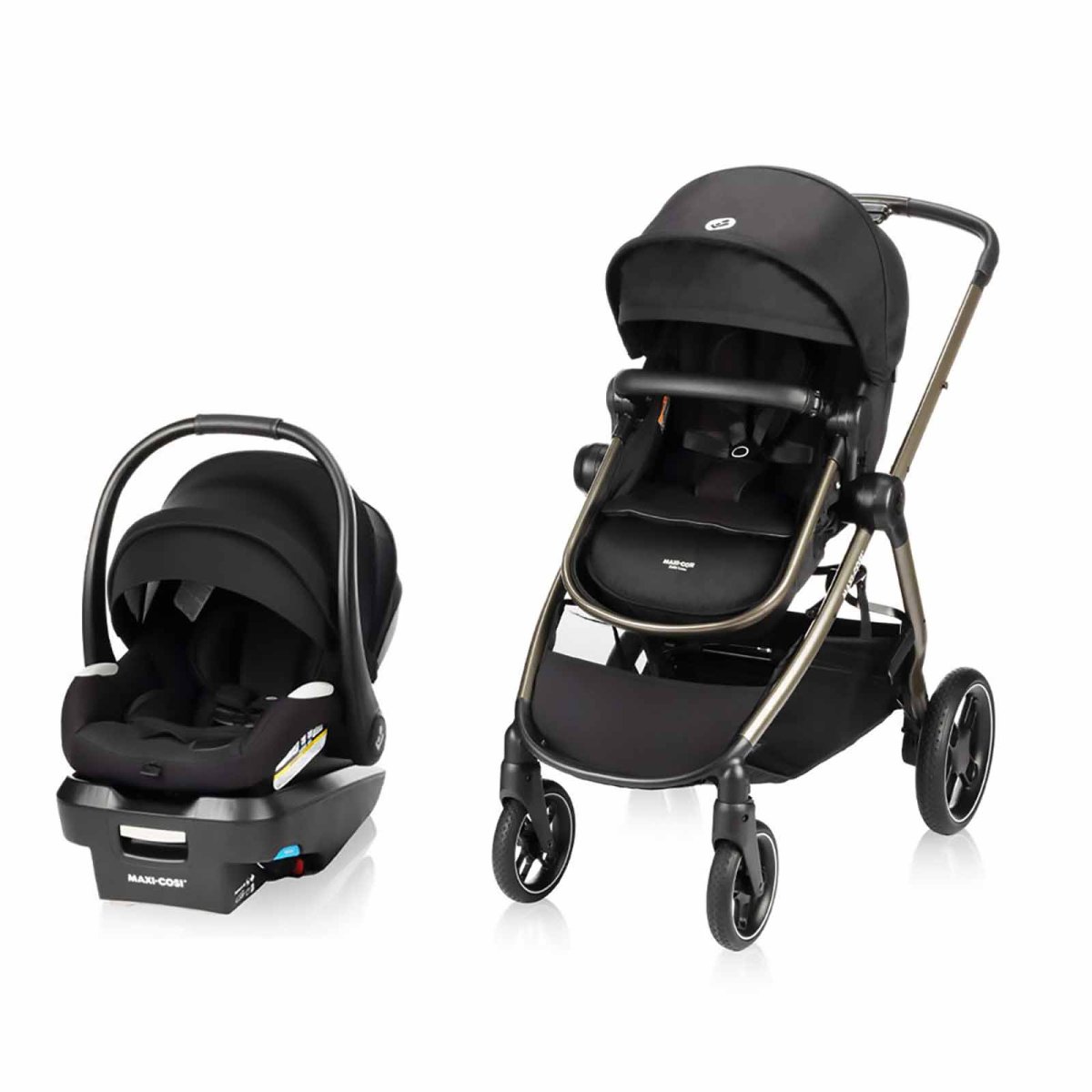 Zelia Luxe 5-in-1 Modular Travel System - New Hope Black - OPEN BOX