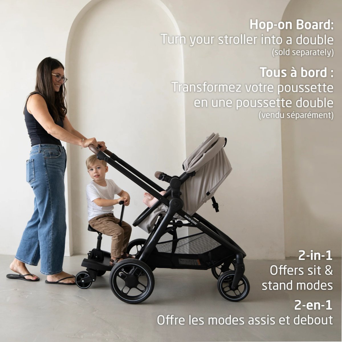 Zelia Luxe 5-in-1 Modular Travel System - New Hope Tan
