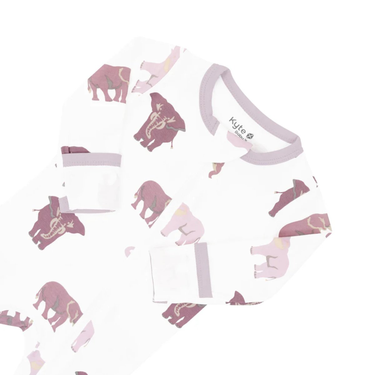 Zippered Footie - Elephant