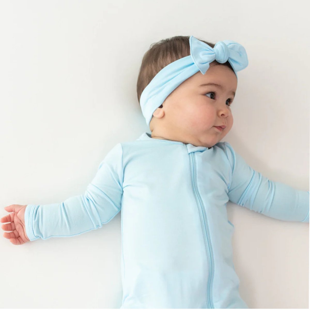 Zippered Footie - Powder