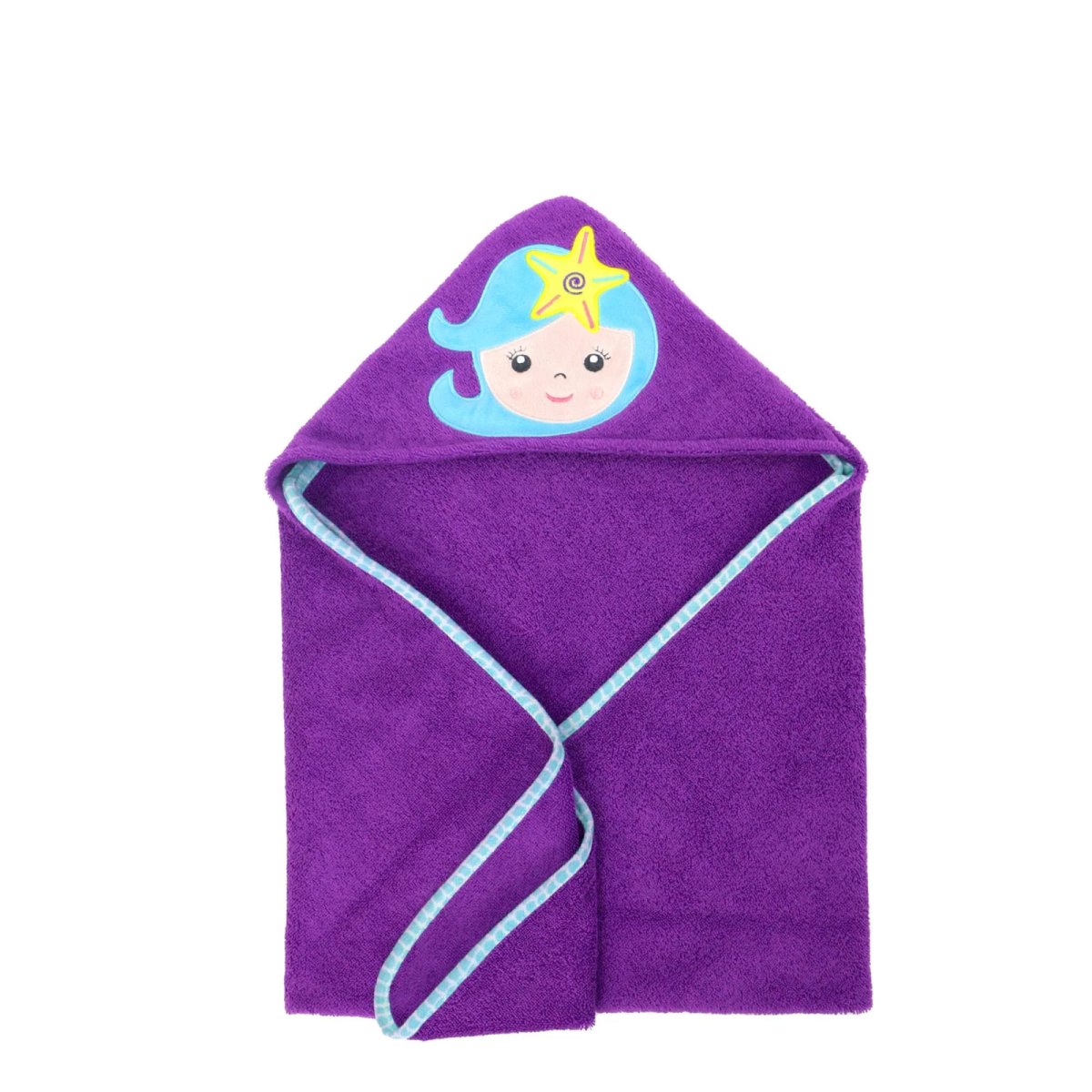 Baby Snow Terry Hooded Bath Towel - Mermaid