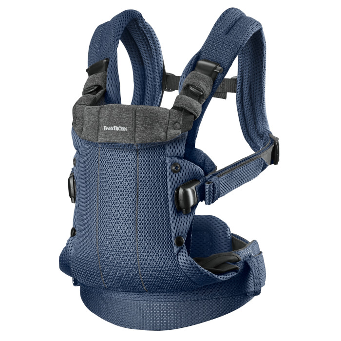 Soft structured baby carrier