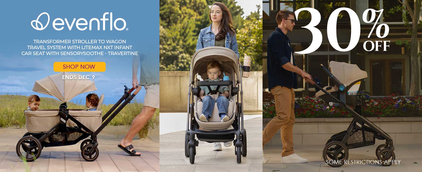 Featured Evenflo Travel System