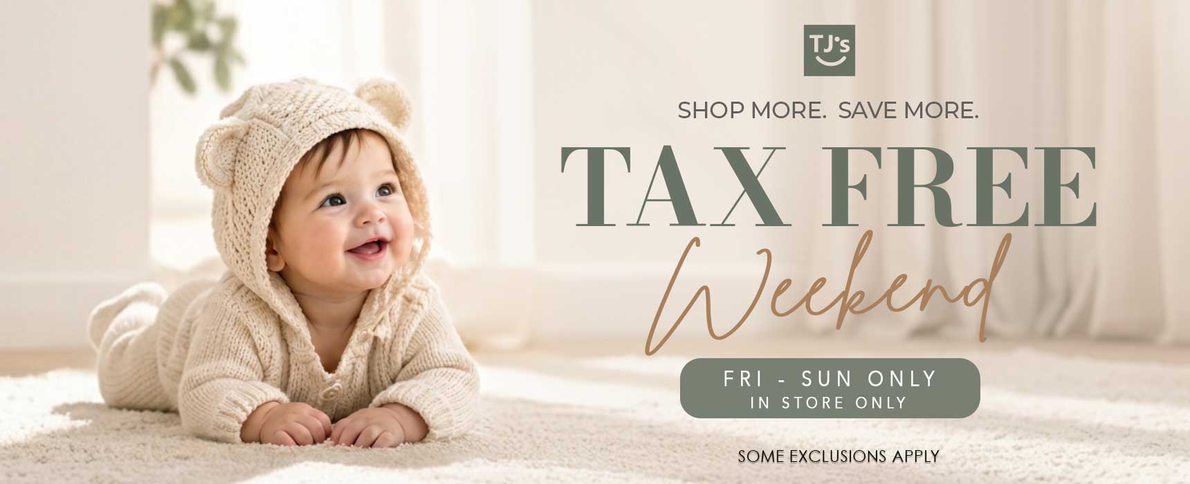TJs Tax Free Weekend