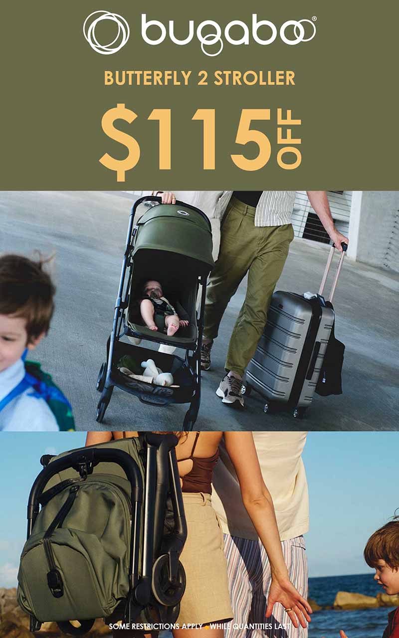 Bugaboo Butterfly July Tablet promotion