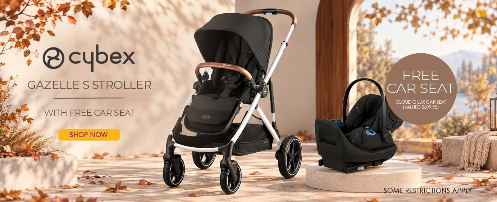 Cybex Gazelle S stroller promotion