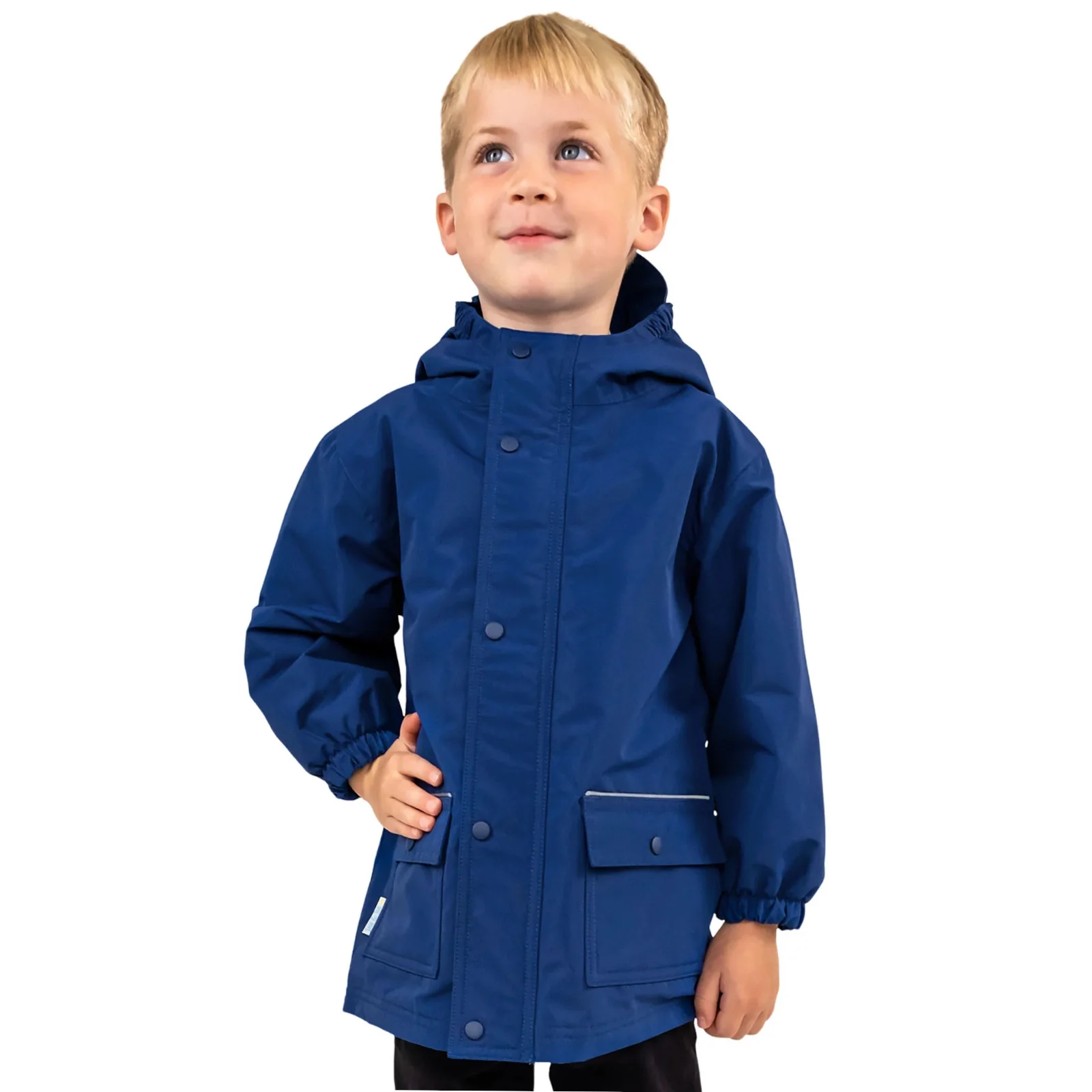 Jan & Jul blue rain jacket