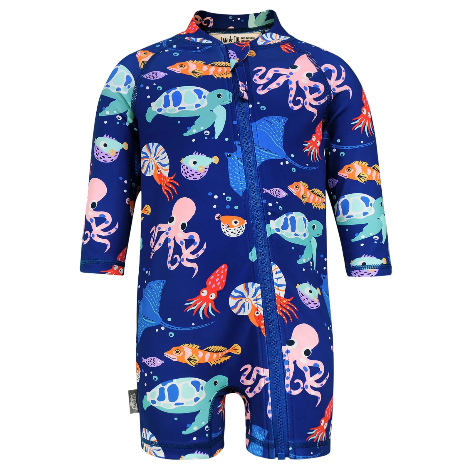Jan & Jul Sea Friends UV sun suit